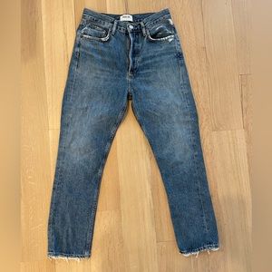 Agolde Straight Crop Riley Size 25